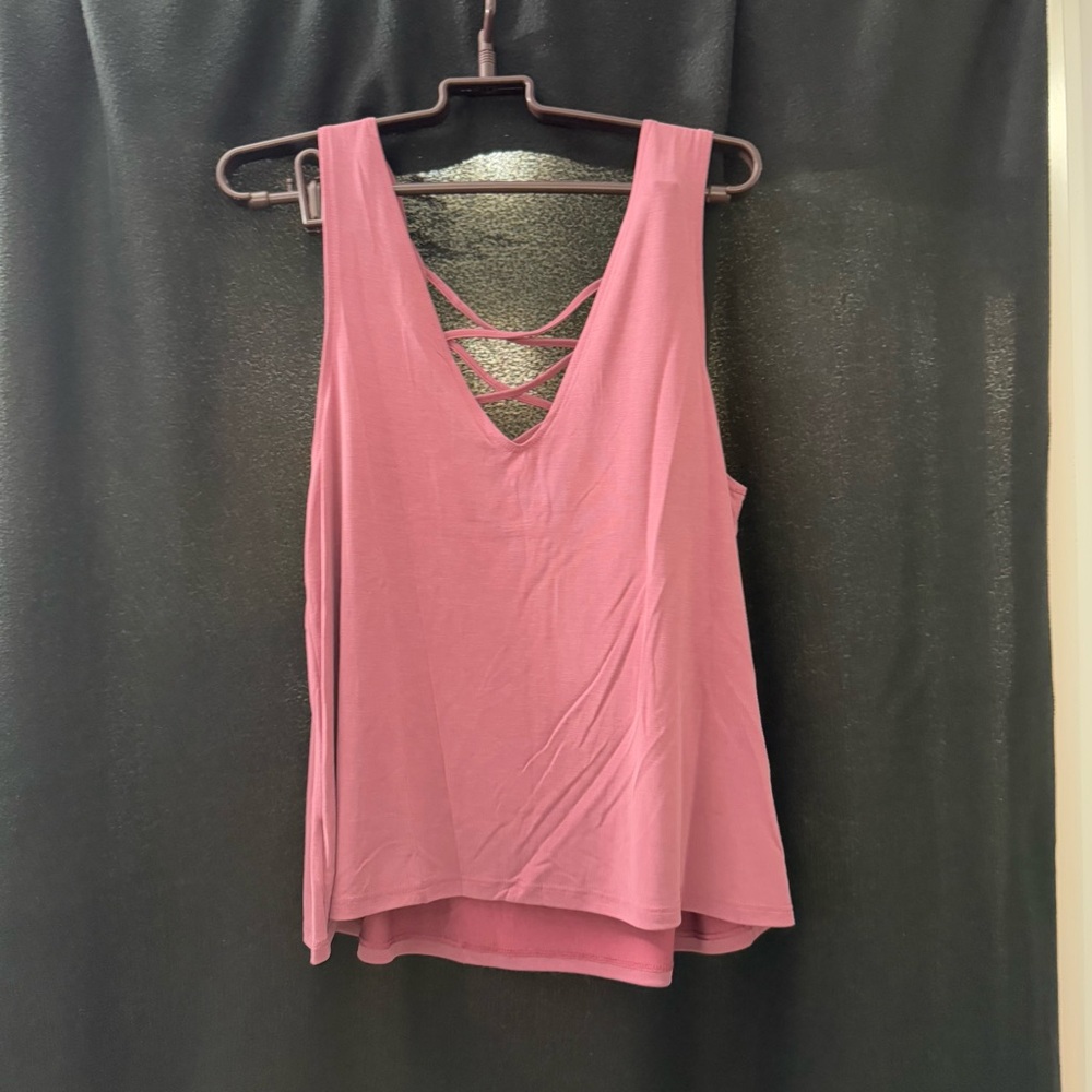 Mauve Sleeveless Top